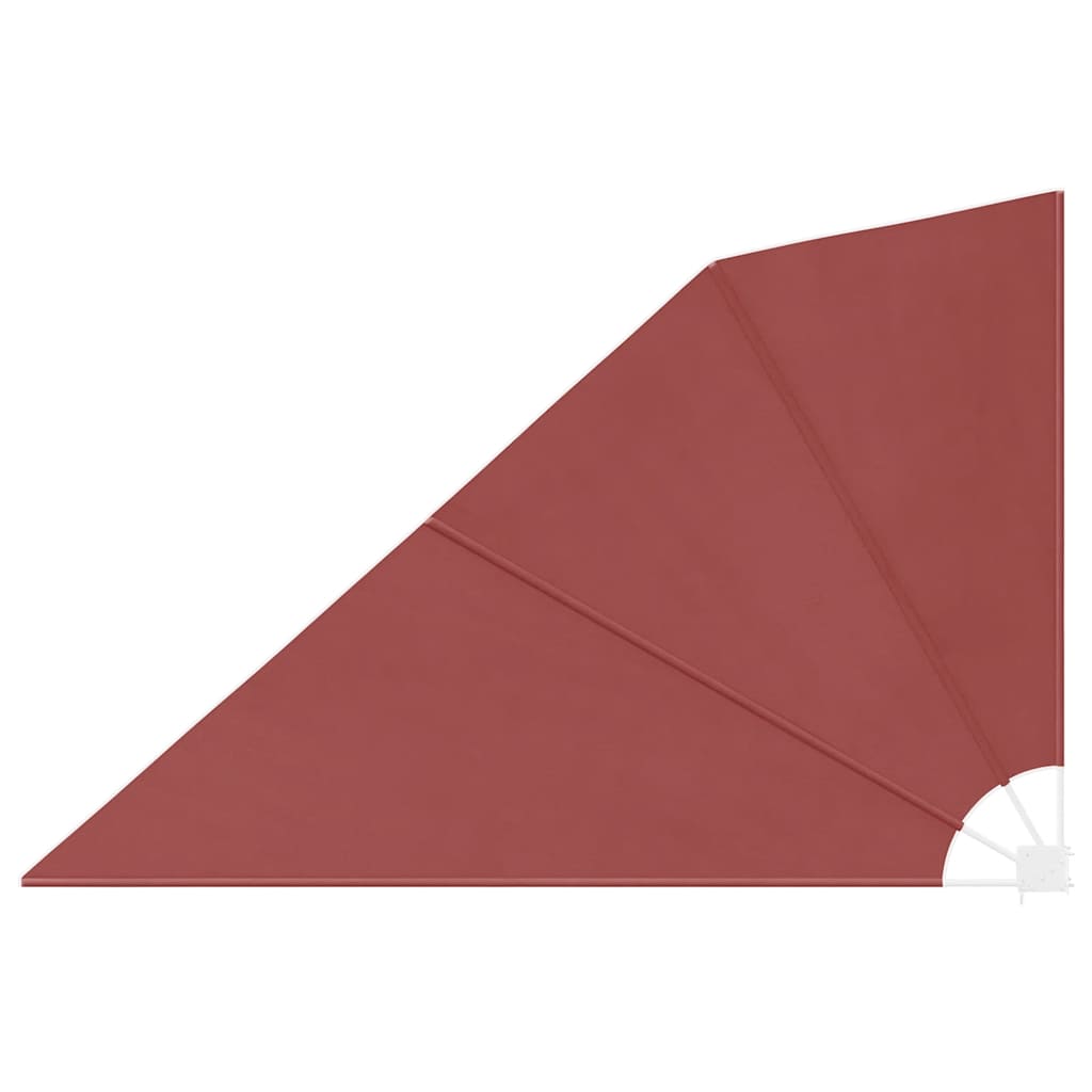 Vidaxx paravent de balcon pliable 160x240 cm couleur terre cuite