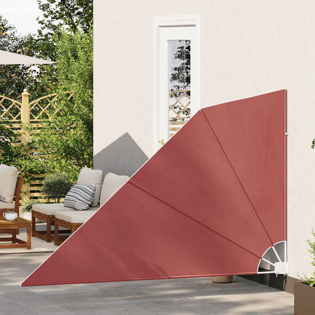 Vidaxx paravent de balcon pliable 160x240 cm couleur terre cuite