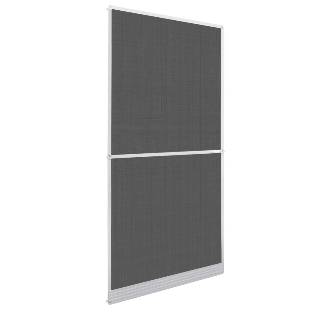 Vidaxl Porte d'écran avec charnières 100x215 cm blanc