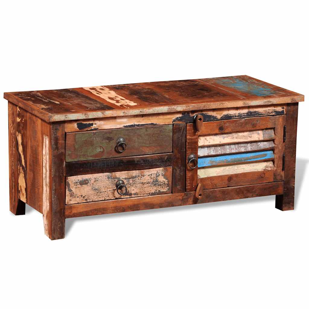 Vidaxl tv-meubel massief gerecycled hout