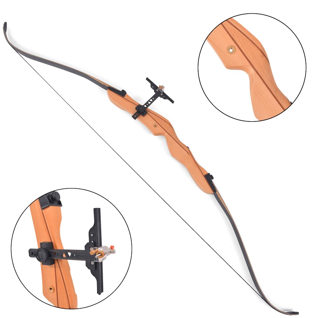 VidaXL Arc recourbé adulte 68 32 lb