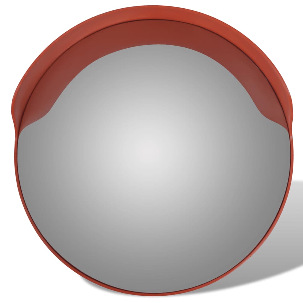 Vidaxl Traffic Mirror pour extérieur 60 cm PC PLASTIQUE ORANJE