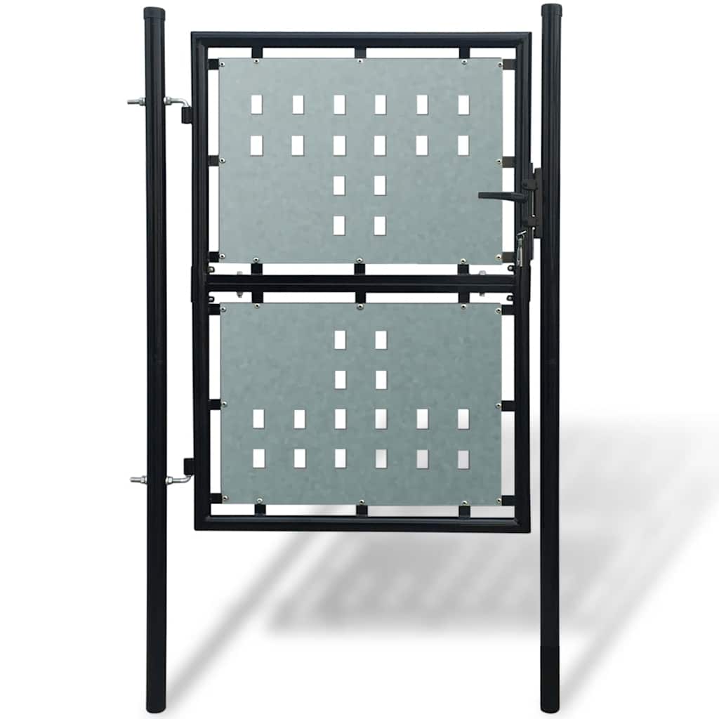 Port vidaxl seulement 100x225 cm noir