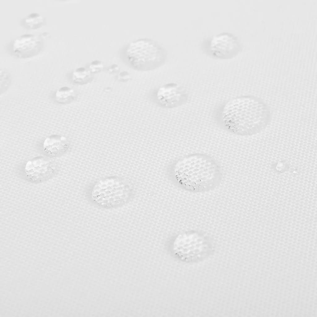 Tapis de tablette vidaxl blanc 5 pièces 250 x 130 cm