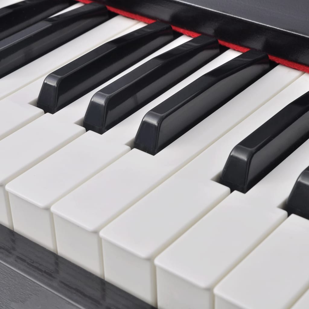VidaXL piano numérique avec pédales 88 touches noir