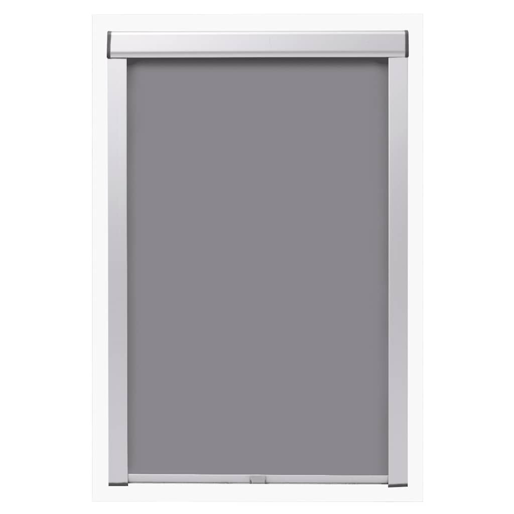 Vidaxl rouleau aveugle accablant gris m08 308
