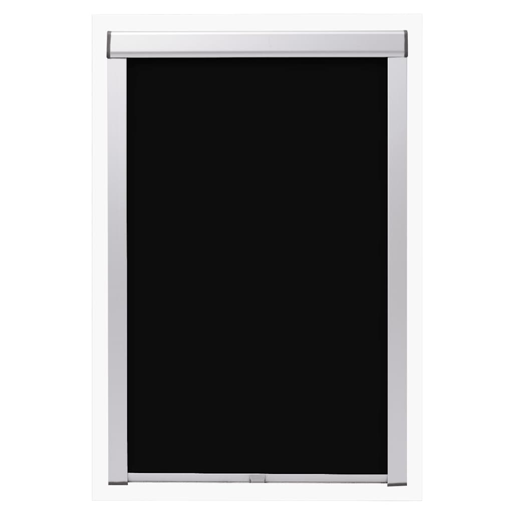 Vidaxl rouleau aveugle accablant noir c02