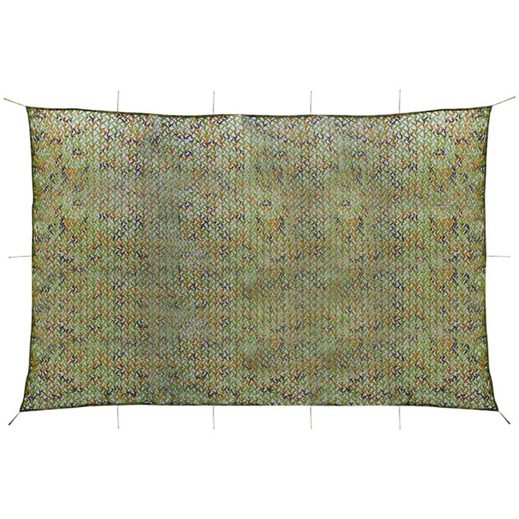 Vidaxl camoufagenet avec sac de rangement 4x6 m