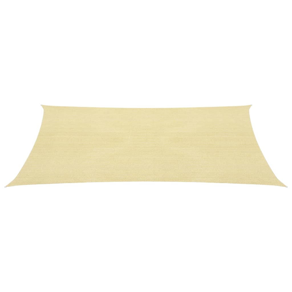 Vidaxl Sunshade HDPE rectangulaire 2x4 m beige