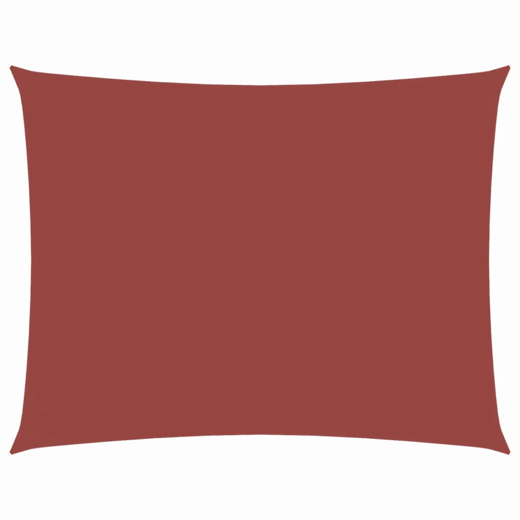 Vidaxl Sunshade rectangulaire 4x6 m oxford tissu en terre cuite couleur