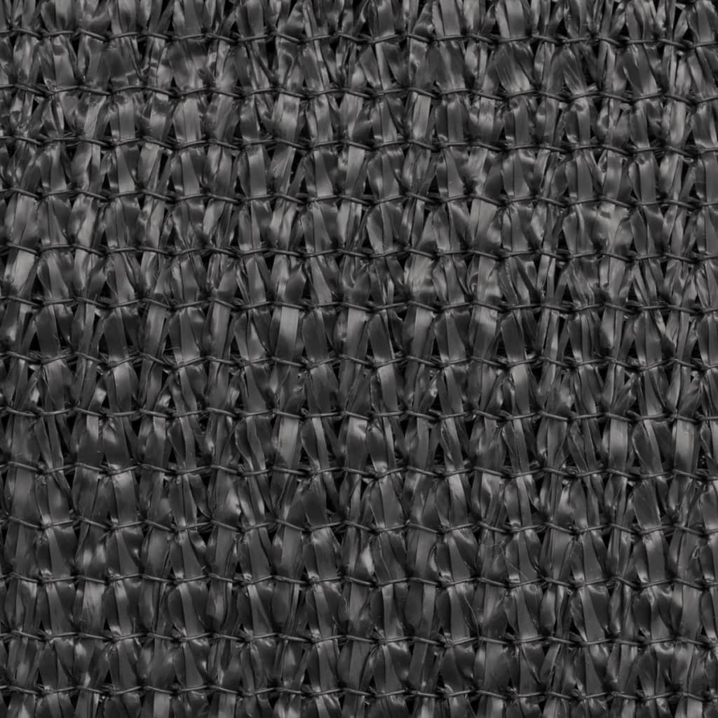 Écran de balcon Vidaxl 90x600 cm anthracite HDPE -Colored