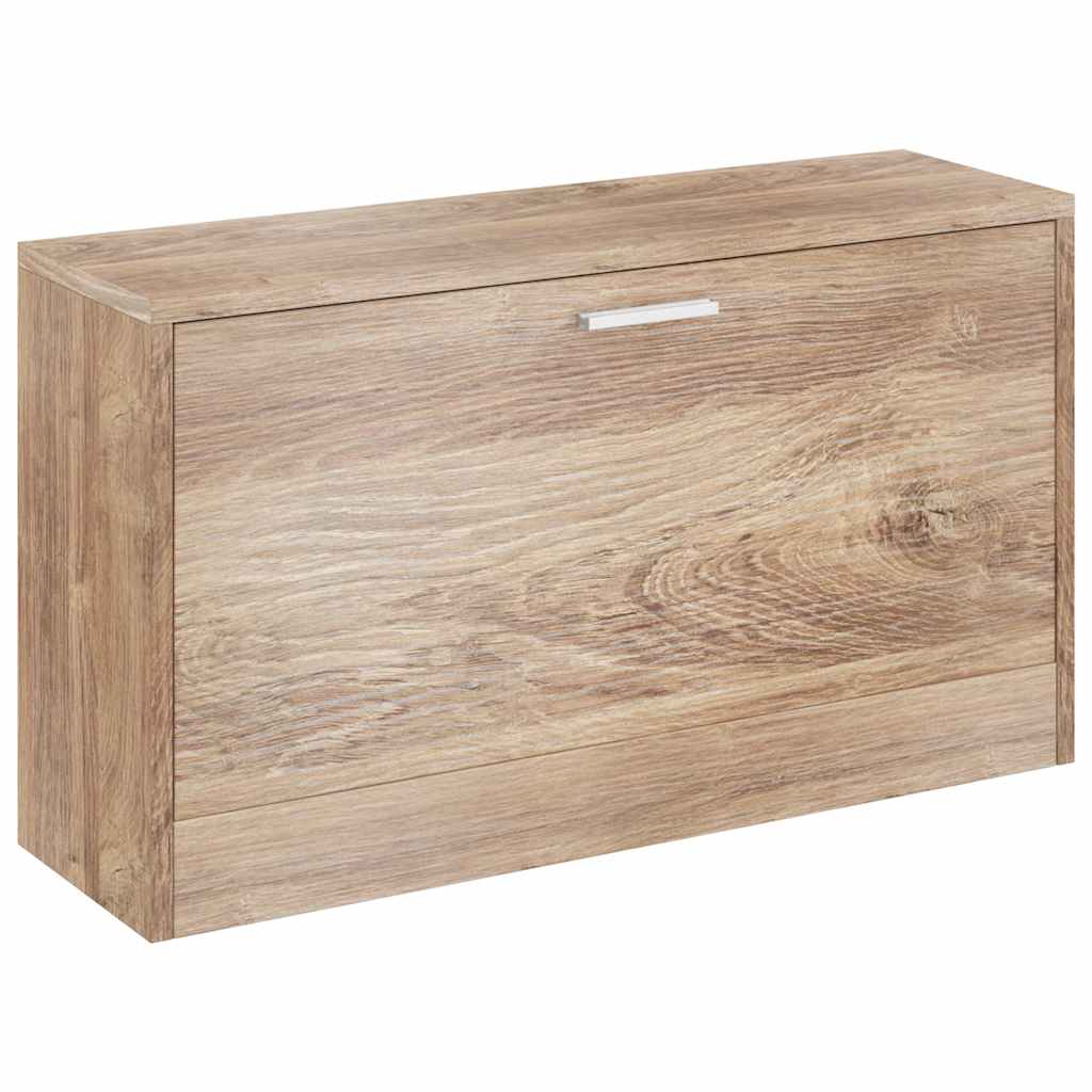 Vidaxx banc de rangement pour chaussures 80x24x45 cm couleur chêne