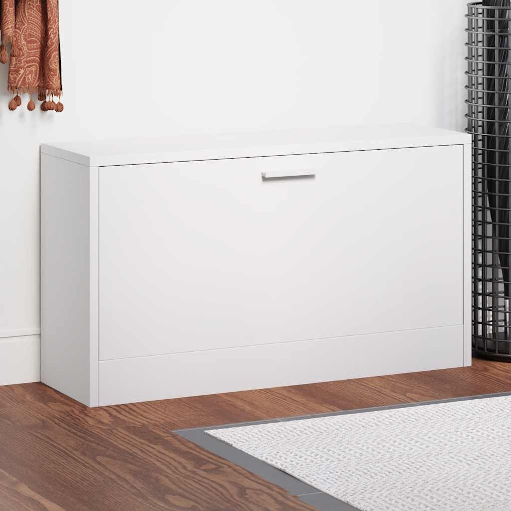 Vidaxx armoire à chaussures 80x24x45 cm blanc