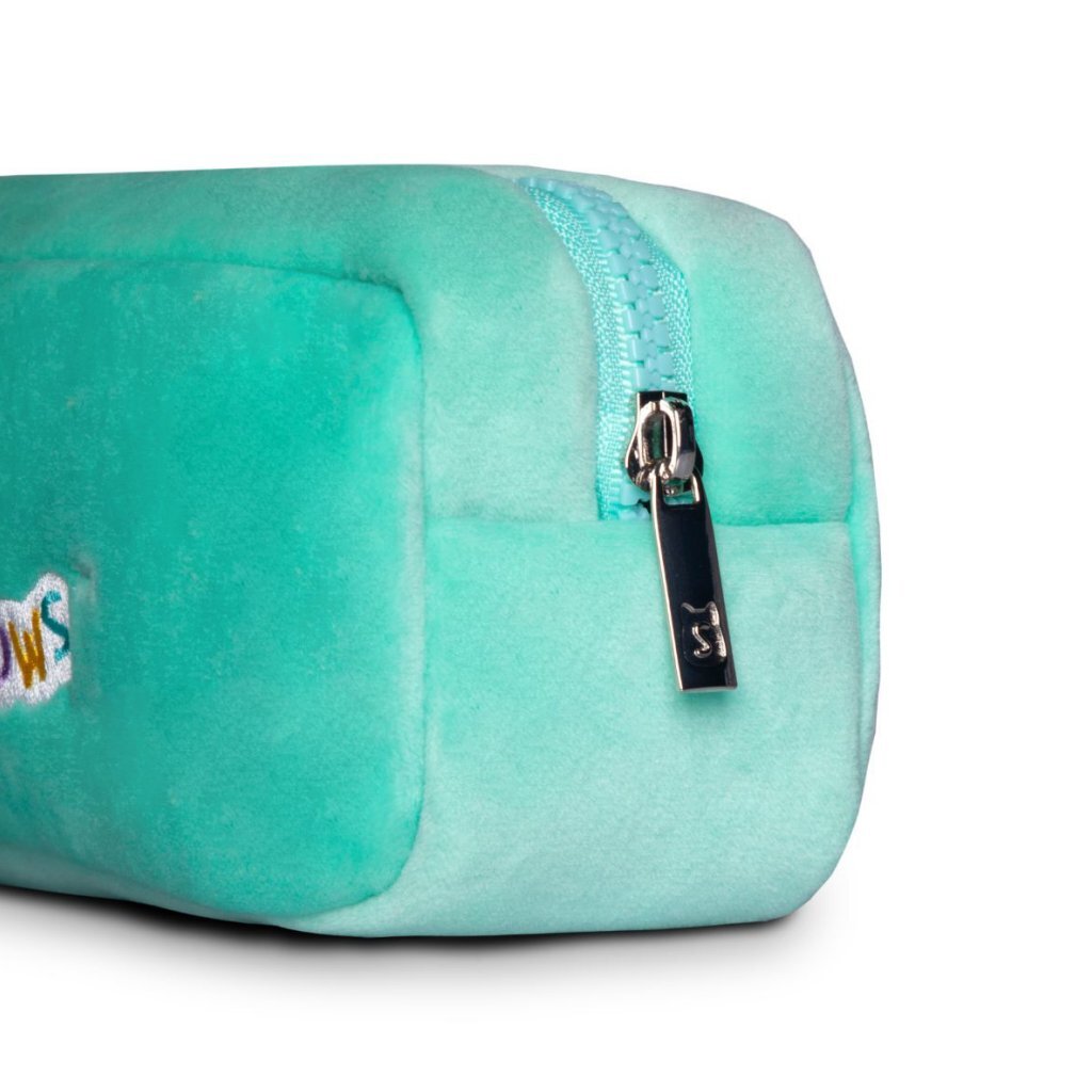 Pochette peluche licorne Squishmallows bleu