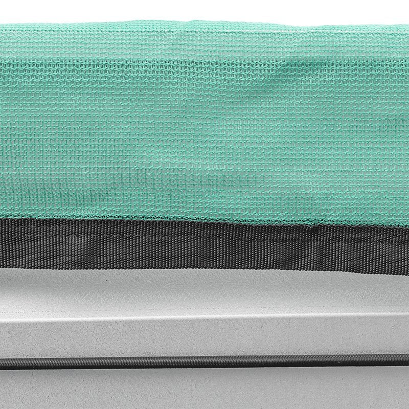 Proplus filet de remorque à mailles fines - 2,50x1,60 m - cordon élastique - vert
