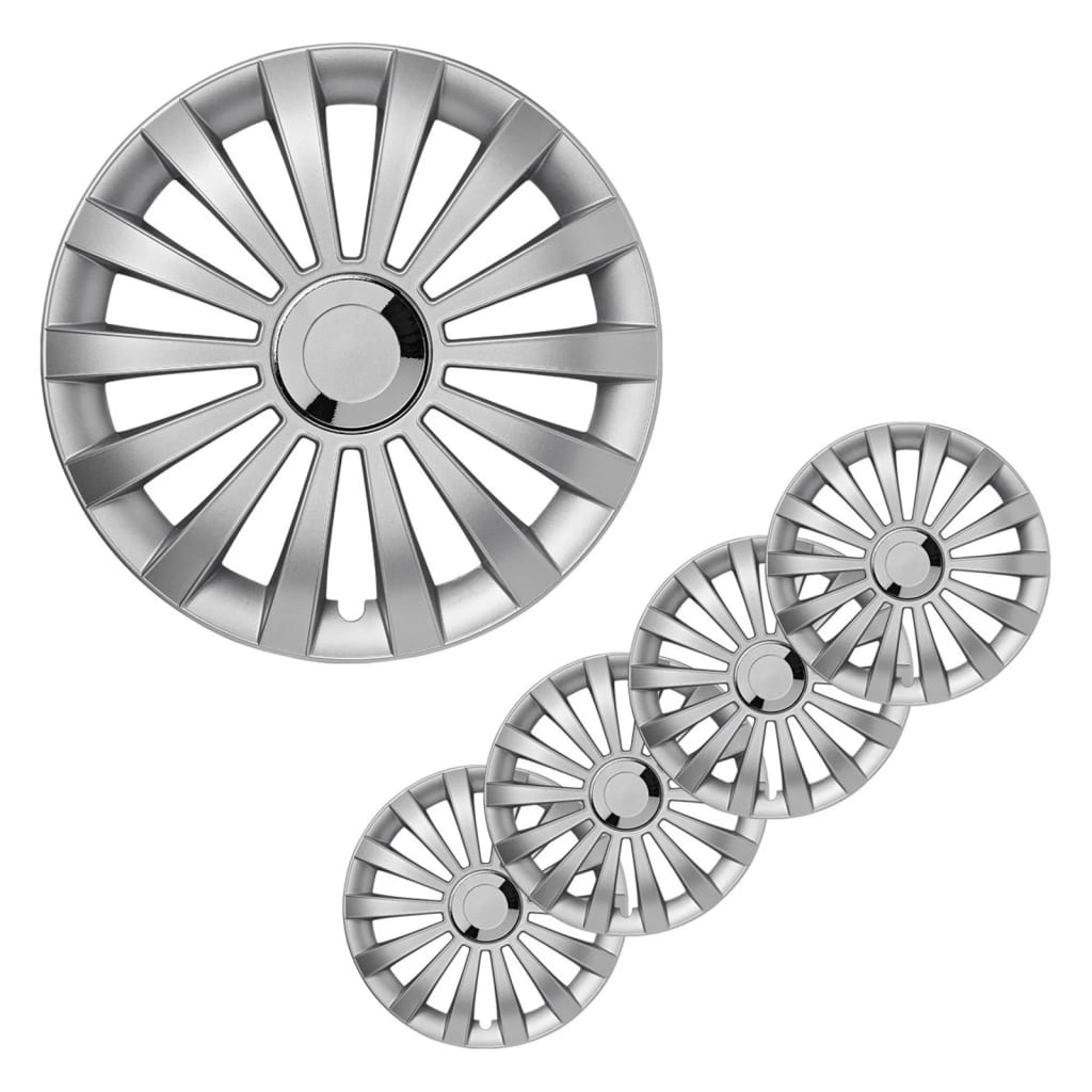 Proplus Hubcaps 4 St Meridian 13 '' Colore en argent