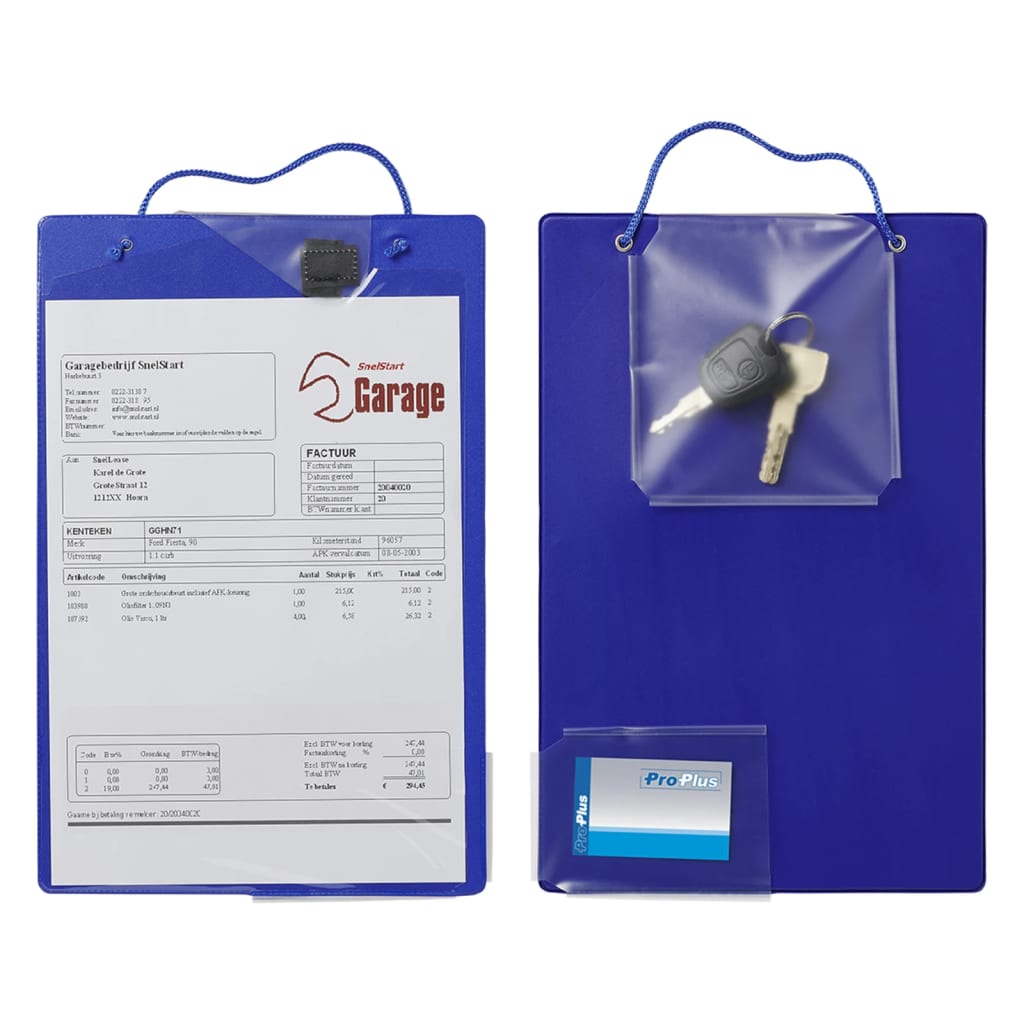 Proplus Work Order Dossier A4 (violet) 580042