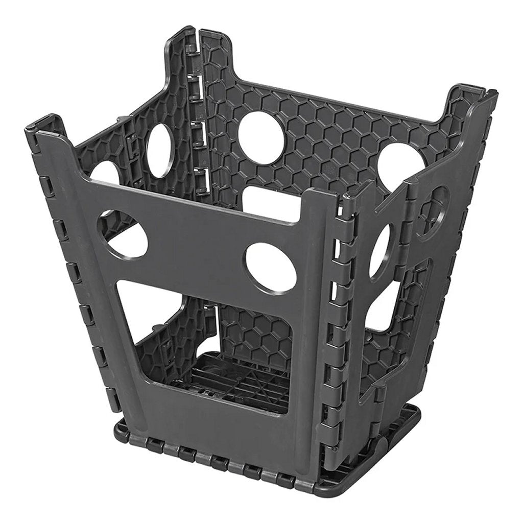 escabeau pliable noir gris 29 x 21,5 x 39,5 cm