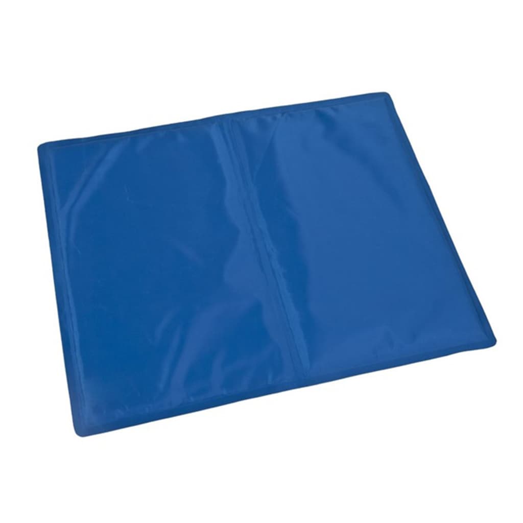 @pet dog tapis rafraîchissant l 50x90 cm bleu