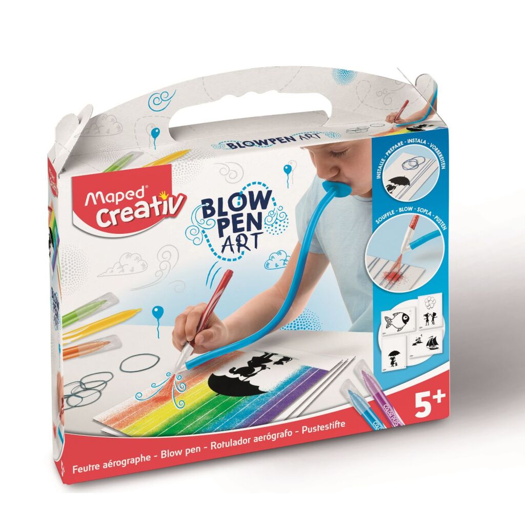 Maped Maped Blowart Pen + 18 feutres