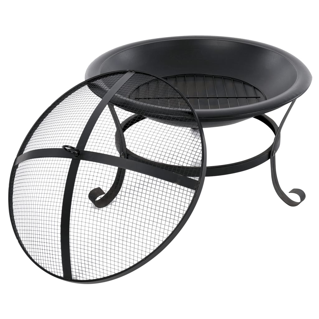 Redfire Fire Bowl Atlanta 51 cm en acier noir 85014