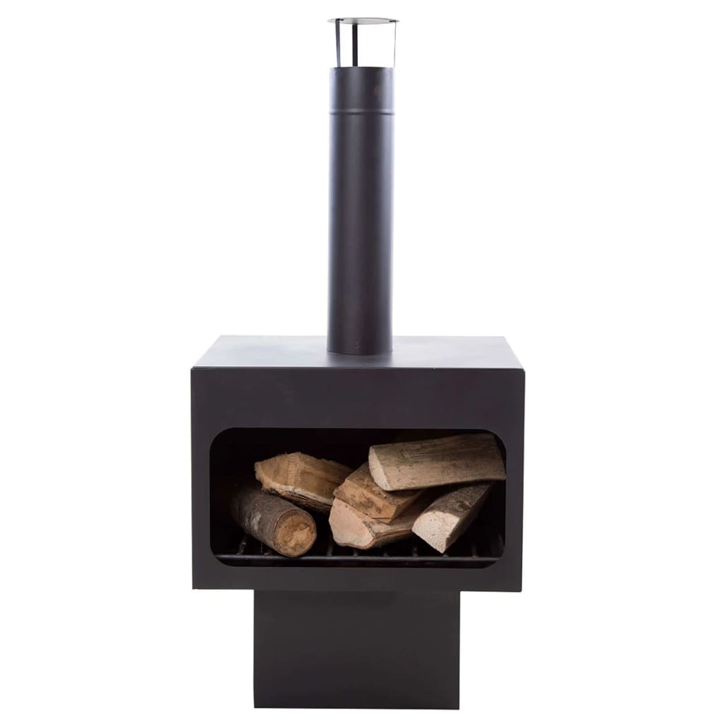 Redfire Garden Fiche de cheminée xl Staal Black 81076