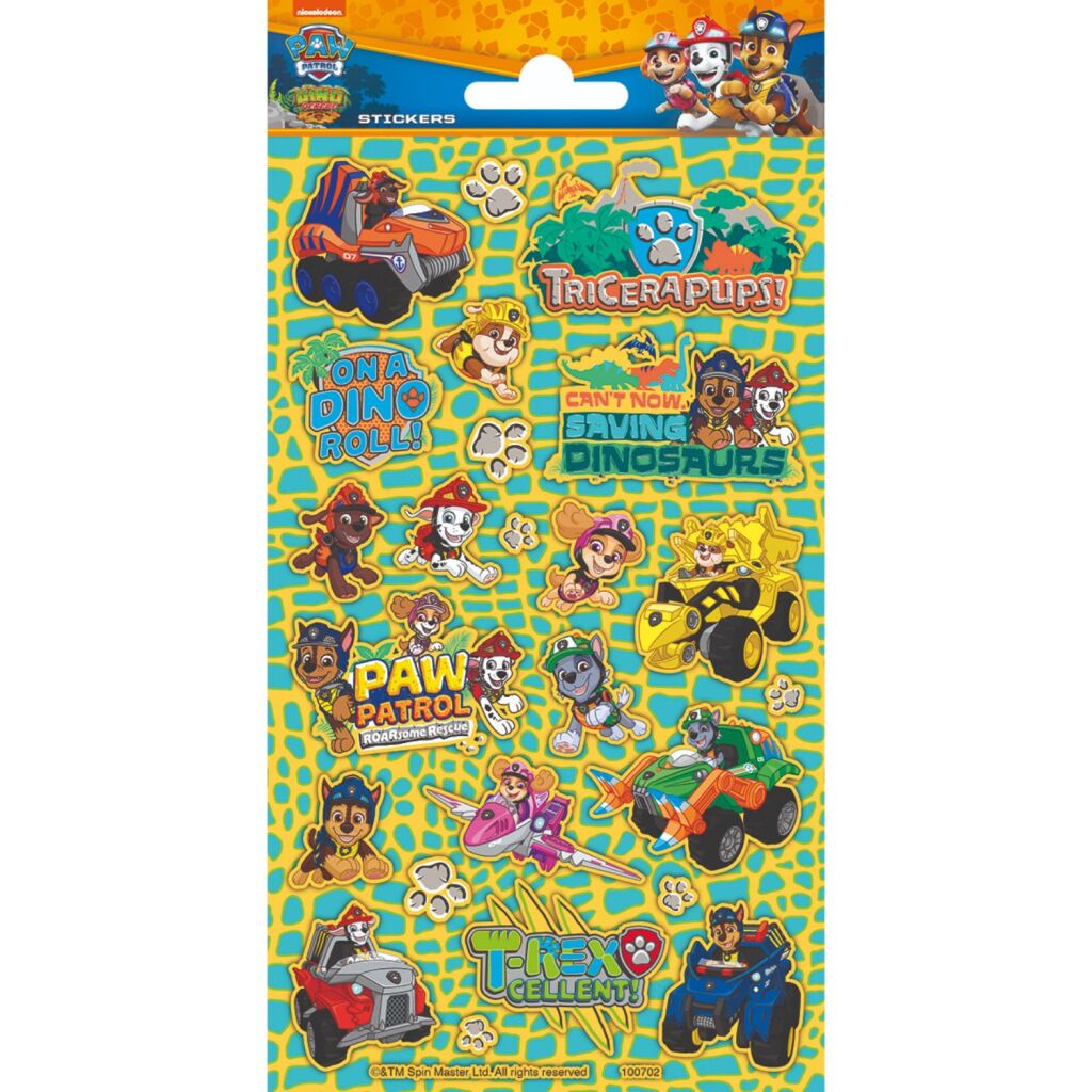 Feuille d'autocollants Totum Paw Patrol