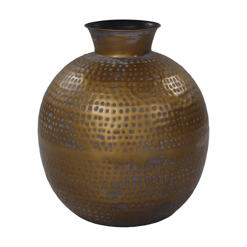 Hsm collection hsm collection vase padua grand 40x45 cm or et gris