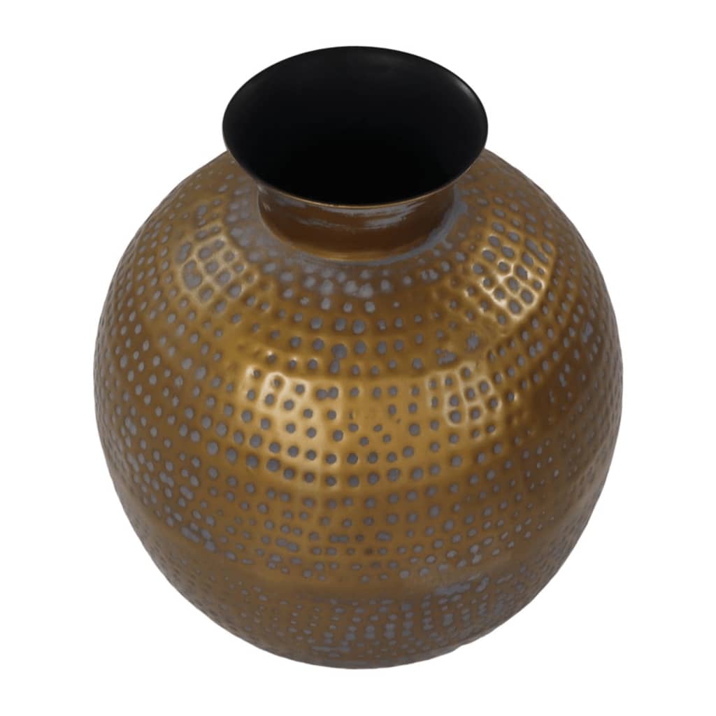 Hsm collection hsm collection vase padua grand 40x45 cm or et gris
