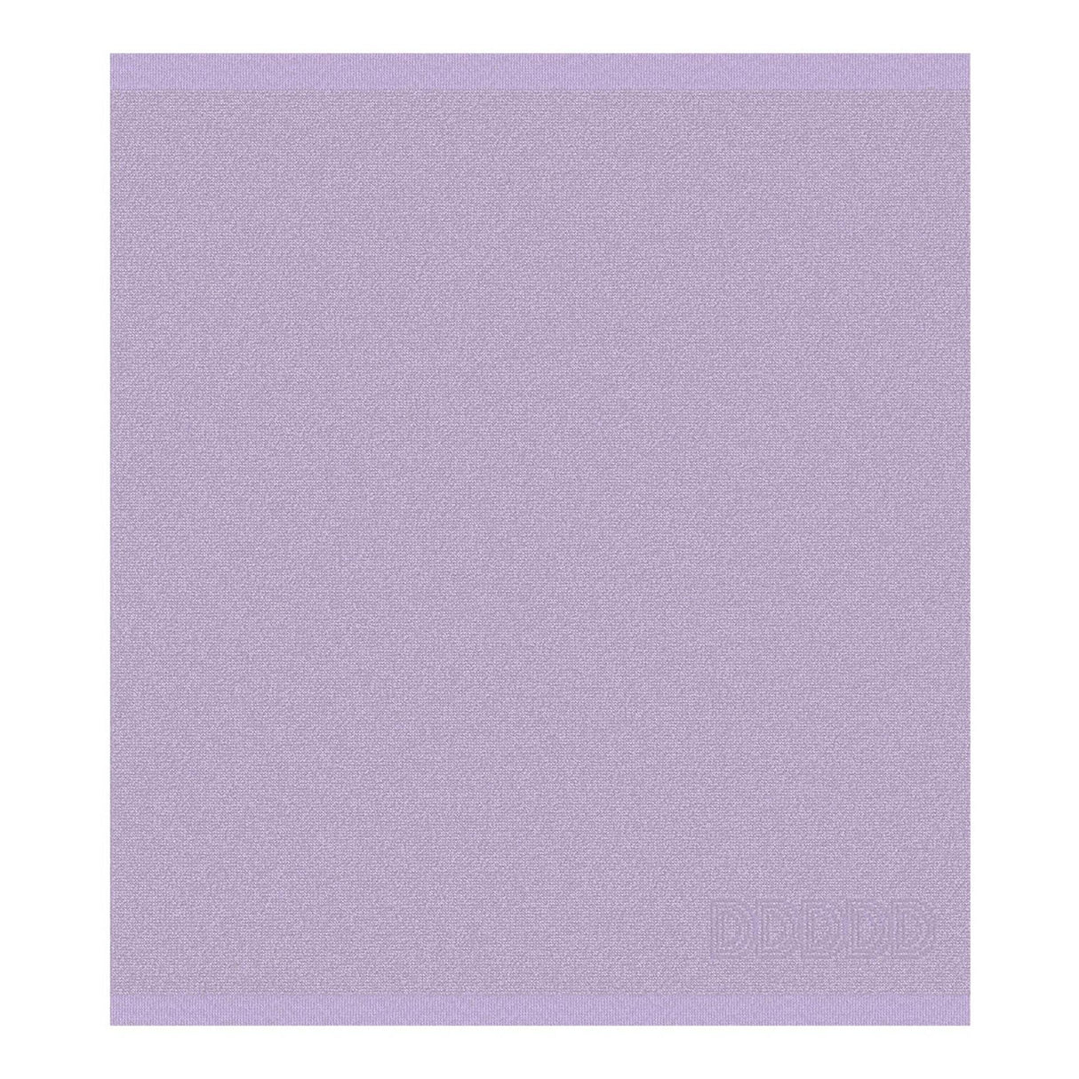 Ddddd torchon logo lilas pastel 6 pcs