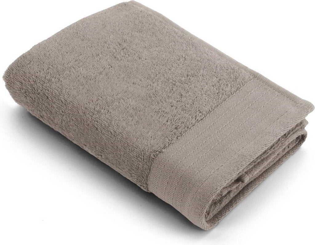 Divers walra serviette de bain coton doux 50x100 100% coton taupe