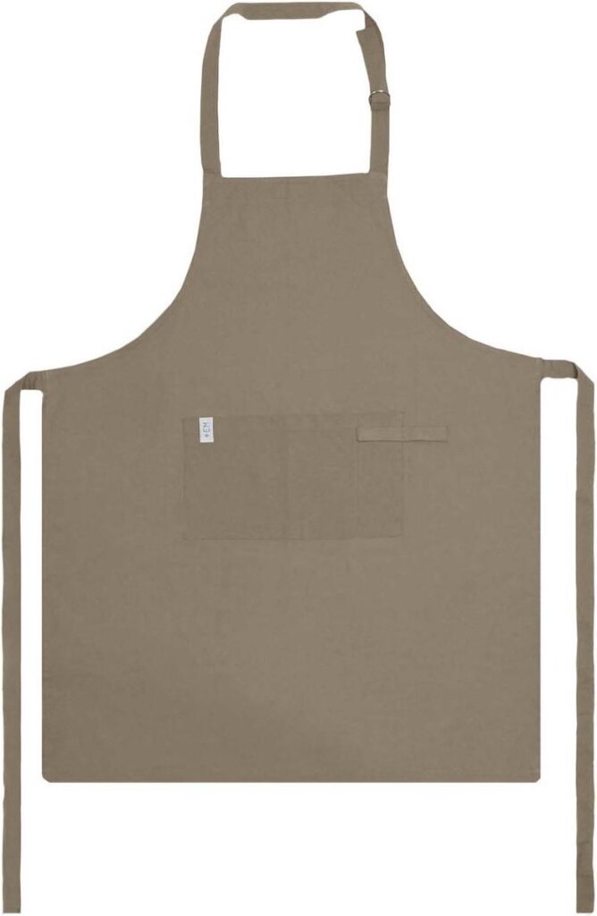 Excellent Houseware EM Kitchen Tablier de cuisine Taupe 75 x 90 cm 1 pièce