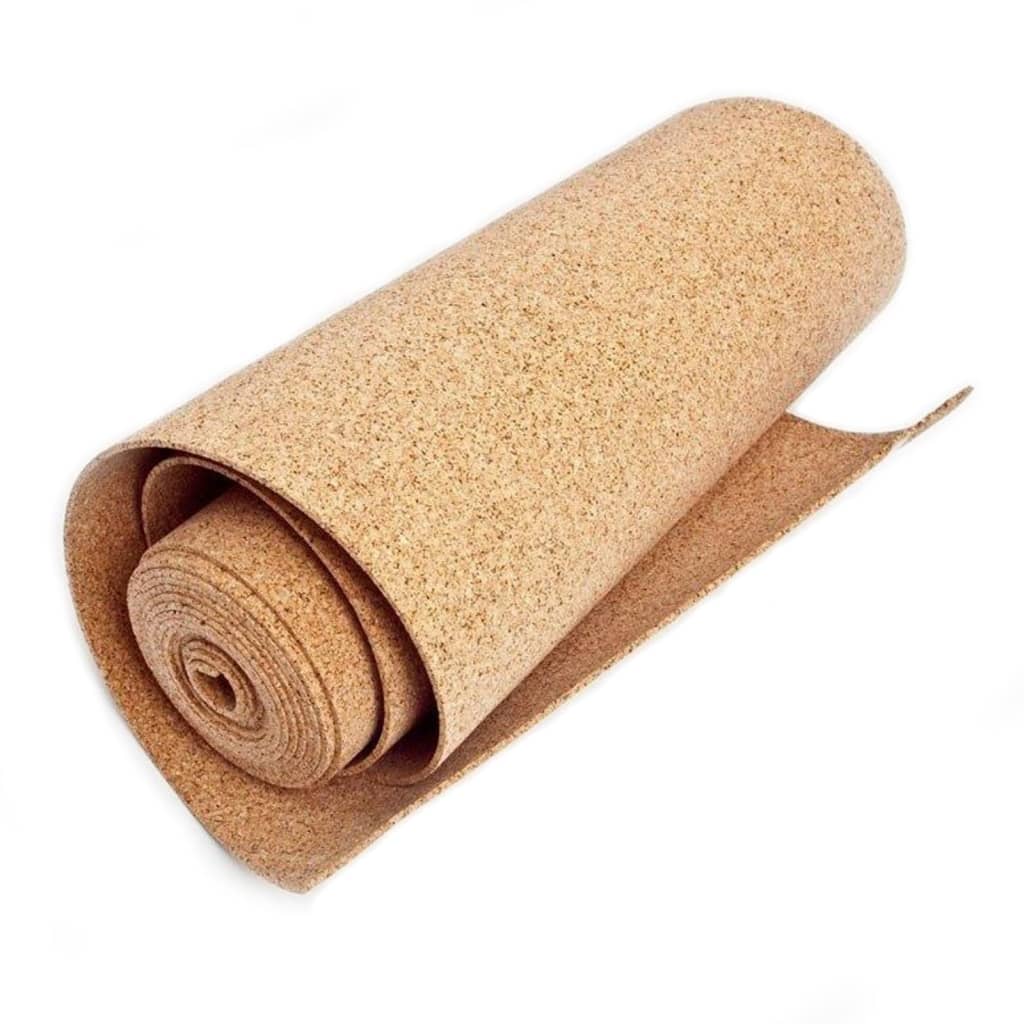 Mur nord Noordwand Korkrol Cork naturel 2 mm brun
