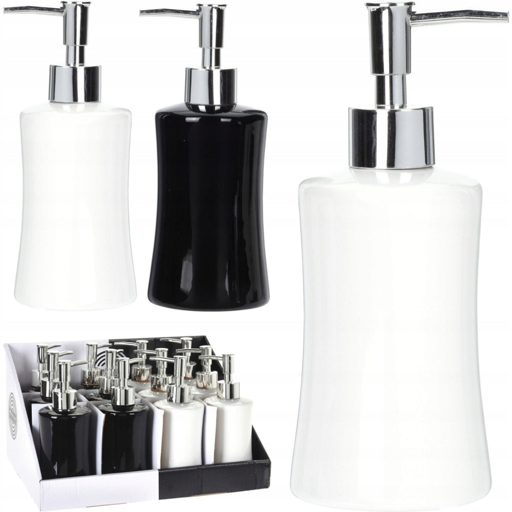 Divers pompe à savon dolomite noir et blanc différentes versions