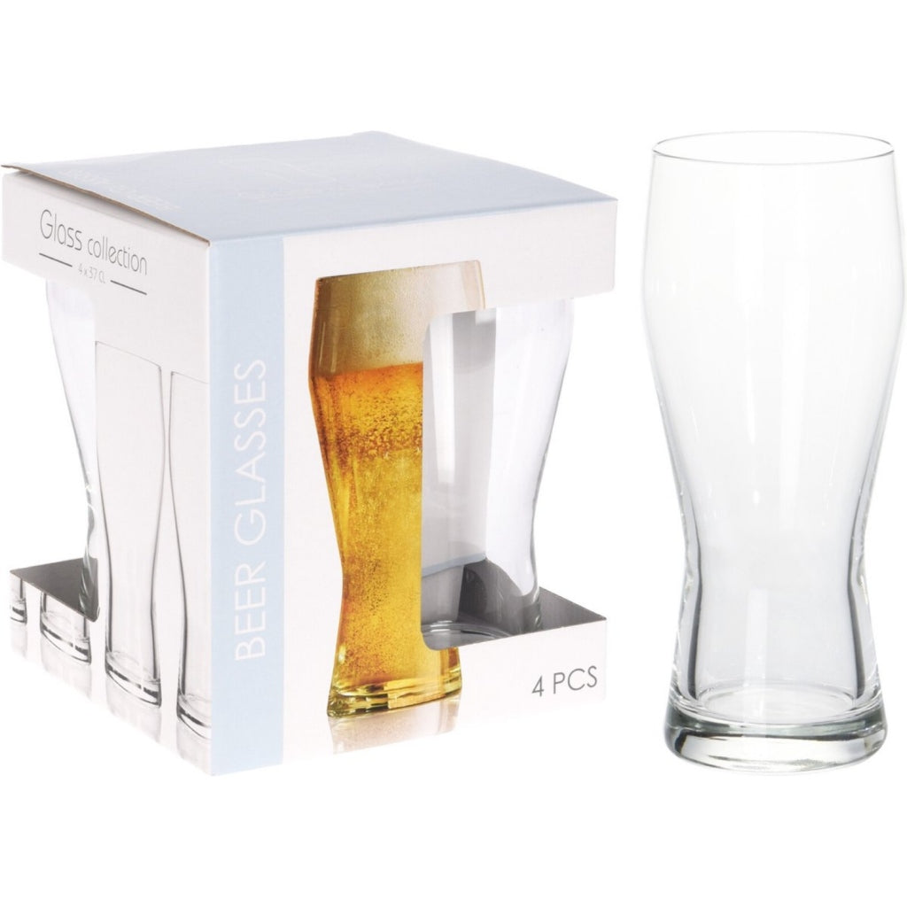 Divers verre à bière 400ml lot de 4 pièces