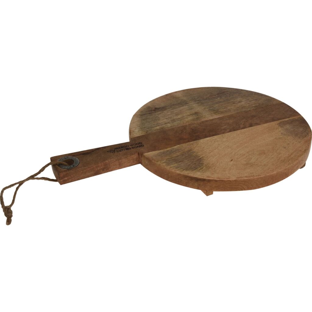 Excellente planche à découper en bois de manguier, ustensiles de service, 28x42,5 cm