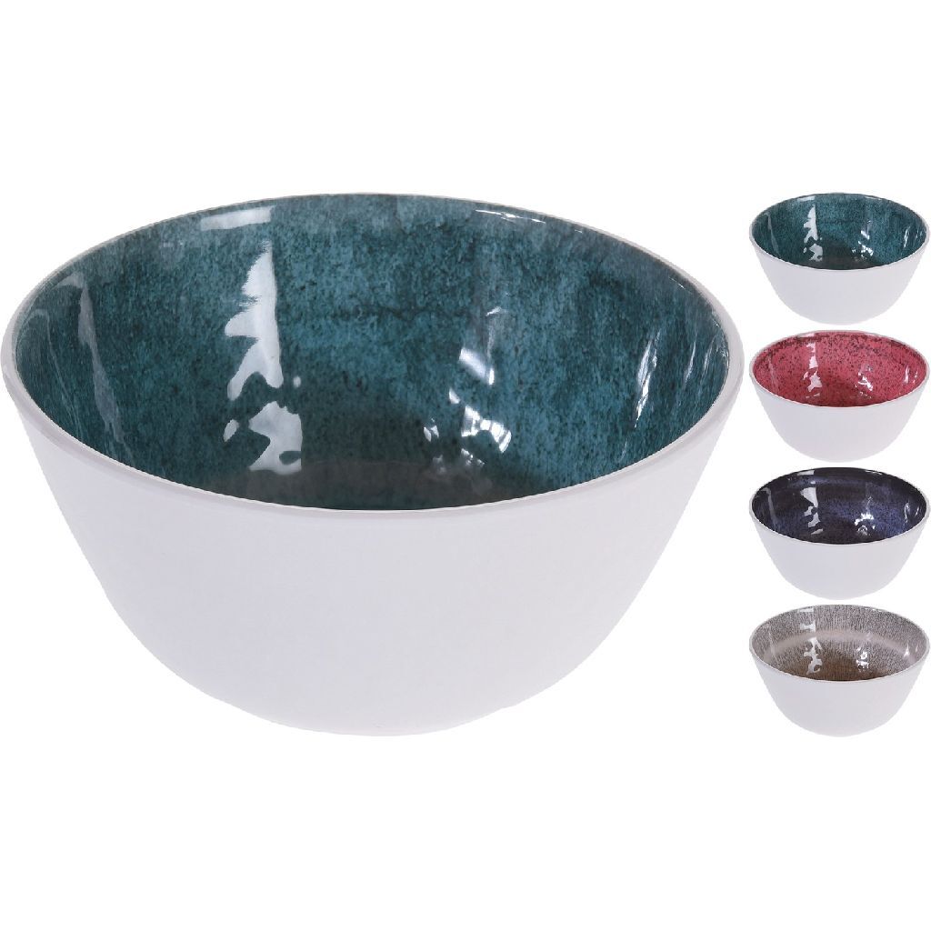 Bol basique mélamine marbre 155x80mm 12 pièces