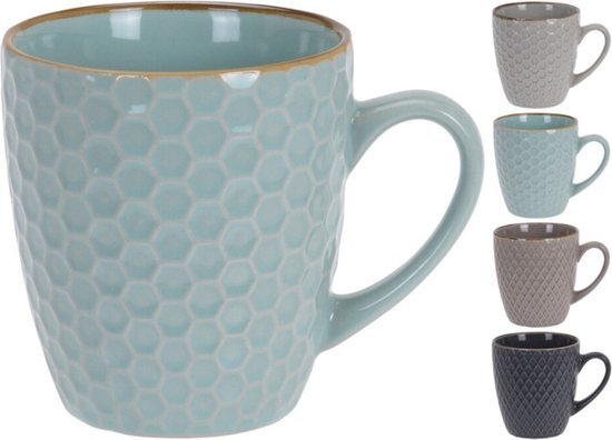 Autres marques Tasse en faïence Ensemble de quatre