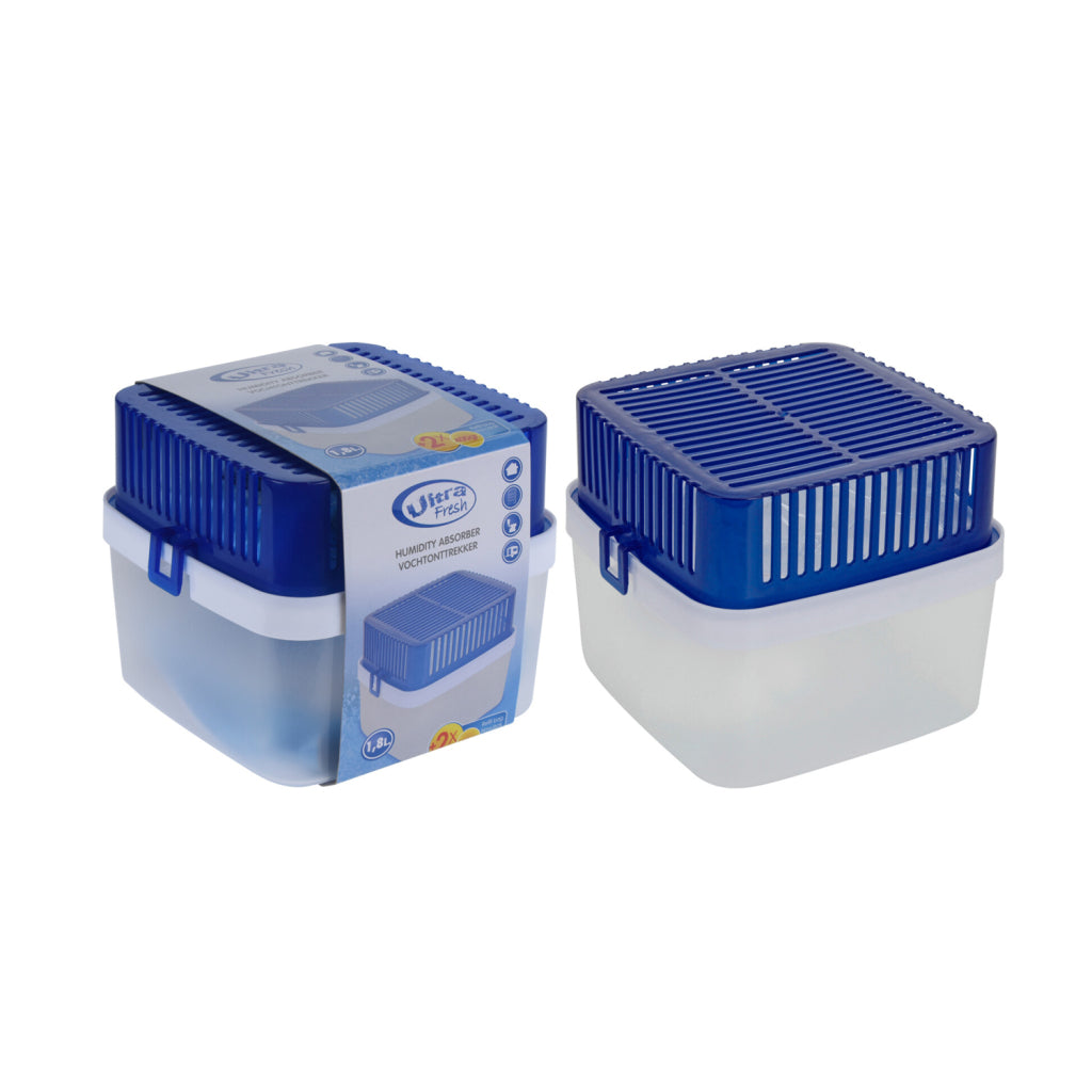 Déshumidificateur Ultra Fresh 1,8l bleu blanc