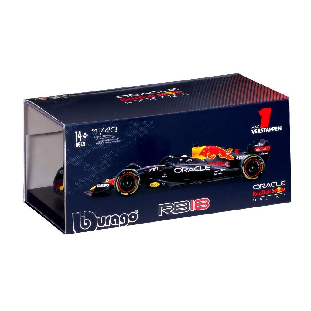 Bburago red bull max verstappen rb18 formule 1 saison 2022