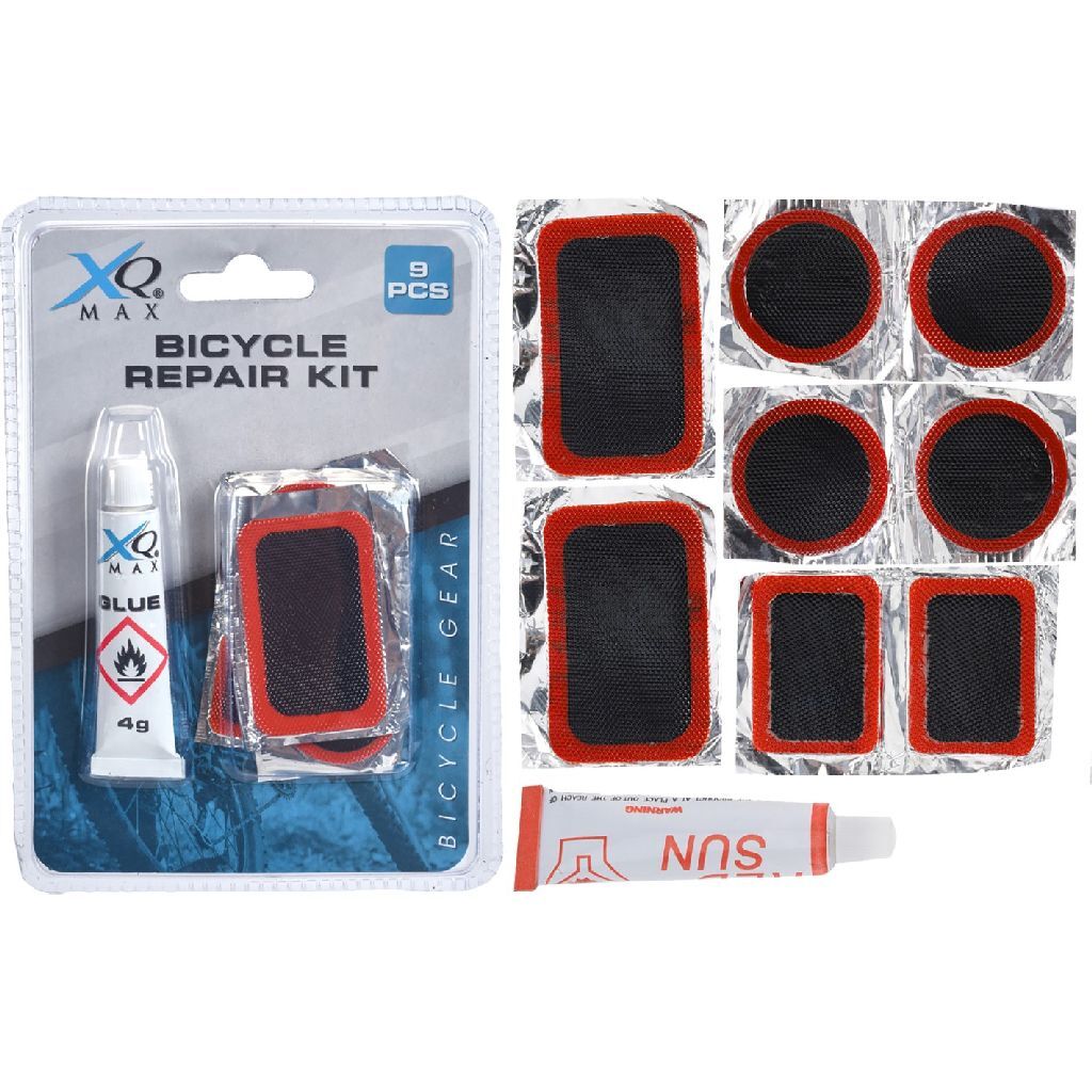 Kit de réparation de vélo Xq max 9 pièces