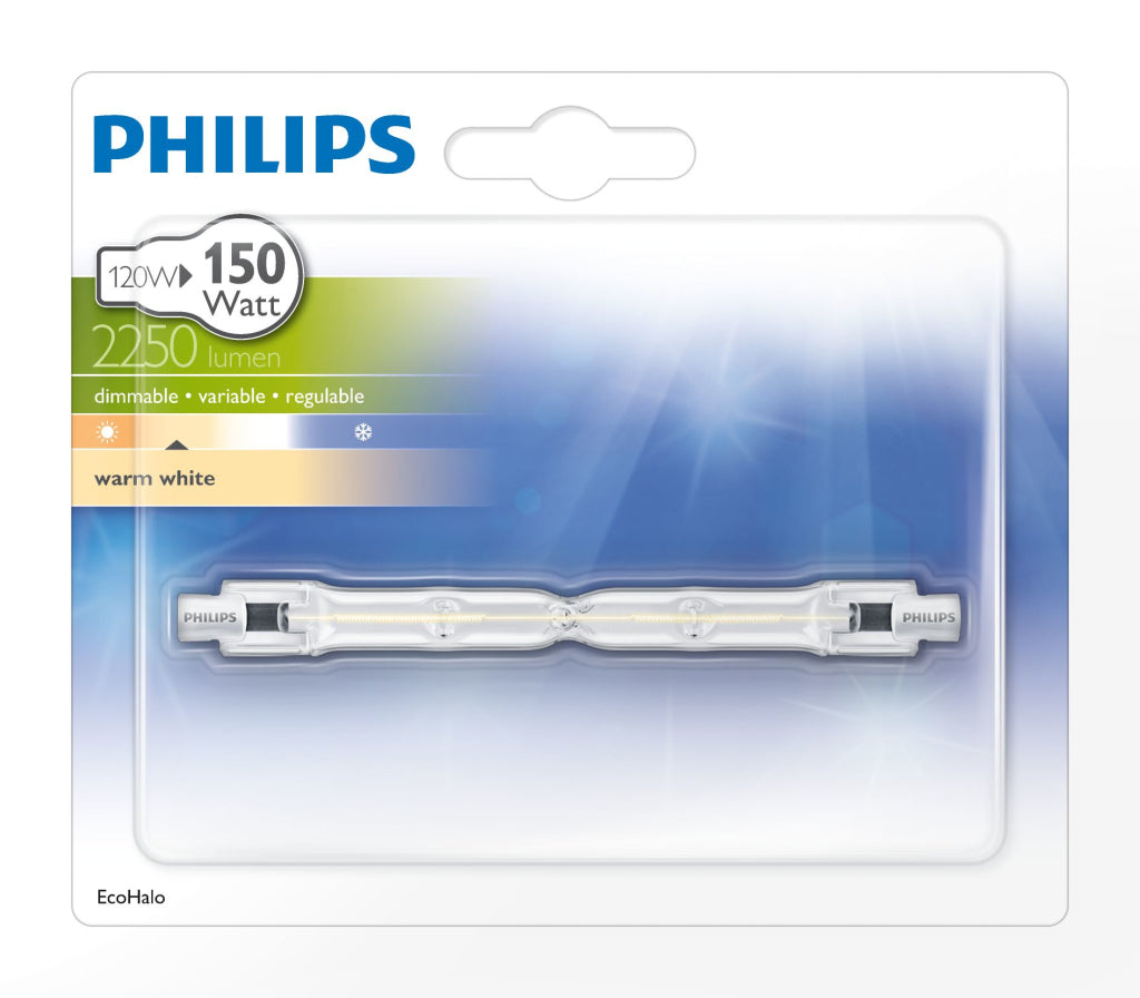 Philips Halo Linéaire 140,0w R7s 118mm 230v 1pf 12 Éclairage