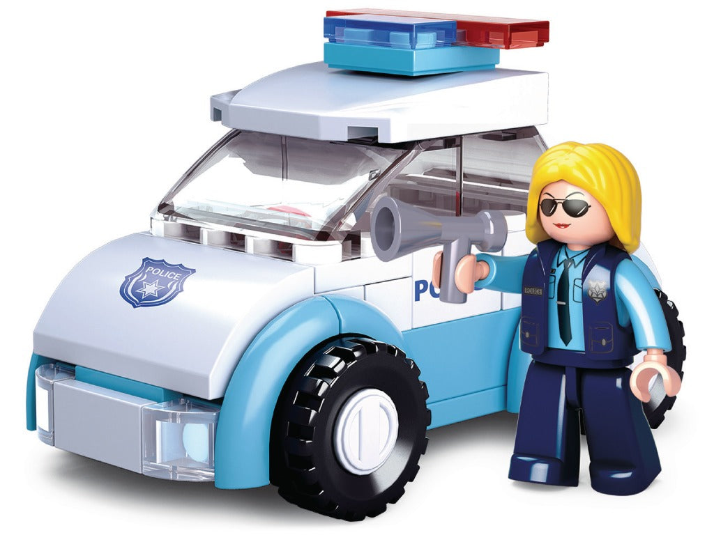 Sluban girls dream series m38-b0600b femme de police avec voiture de police 69 pièces