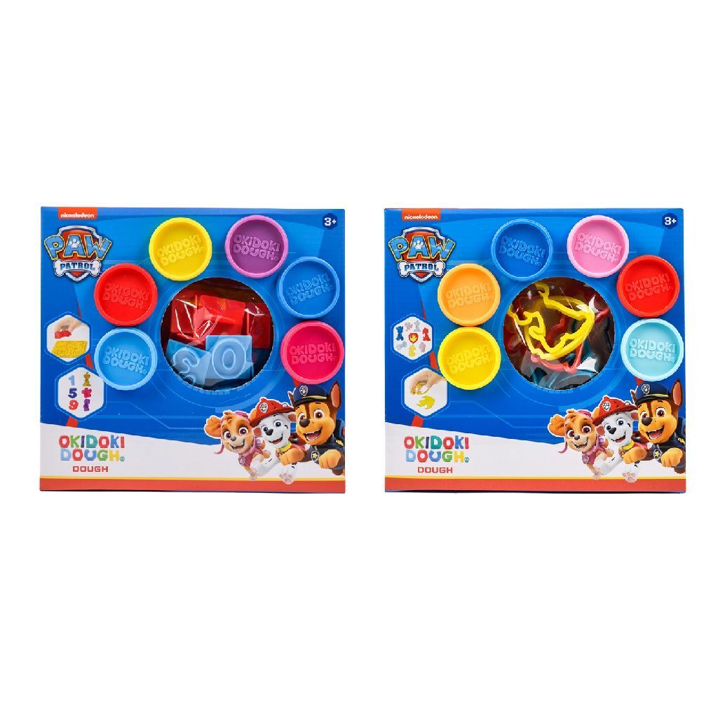Formes de pâte Okidoki Paw Patrol + Chiffres 2
