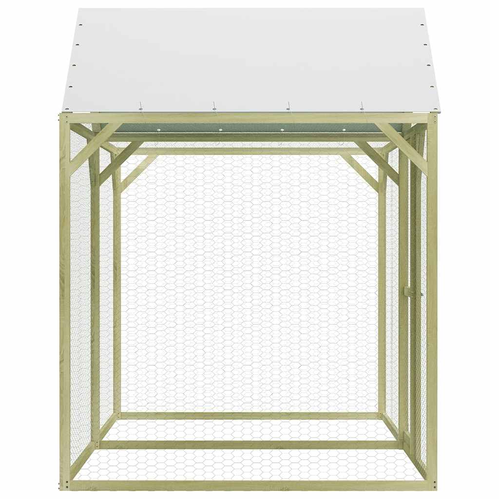 Poulailler Vidaxx 3x1,5x2 m acier