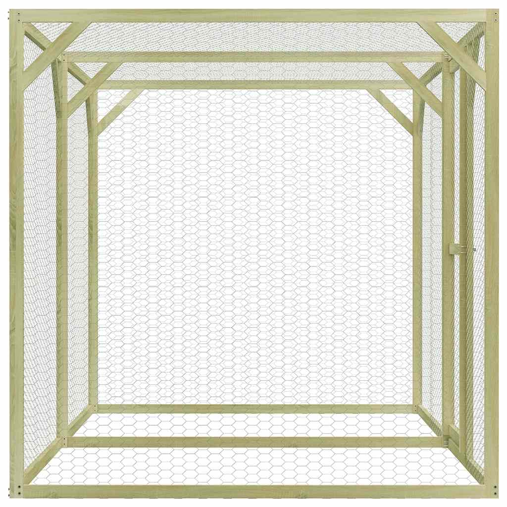 Poulailler Vidaxx 3x1,5x1,5 m acier