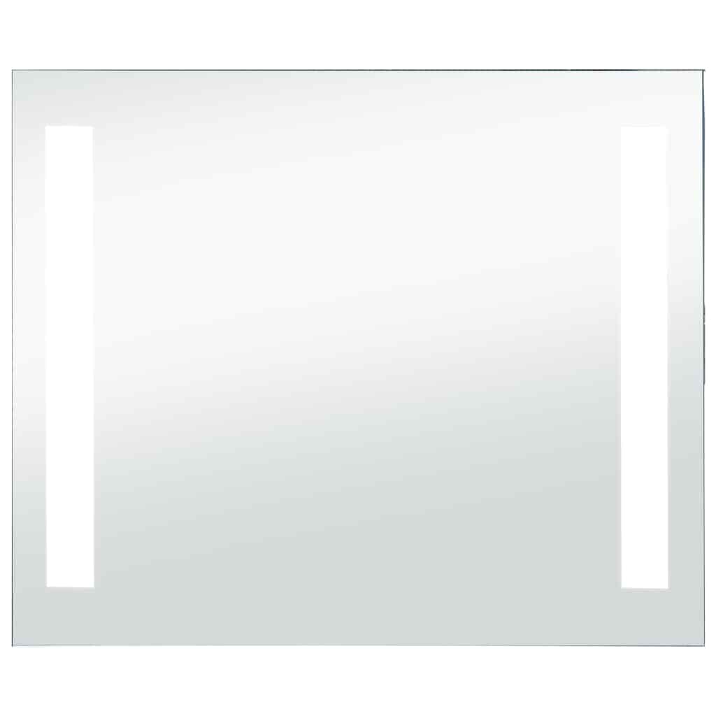 Miroir de salle de bain Vidaxl LED 60x50 cm