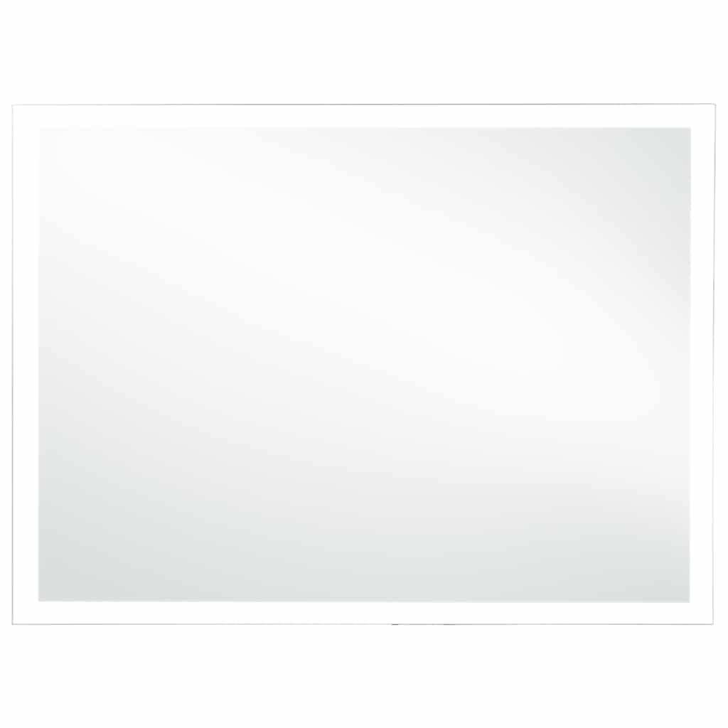 Miroir de salle de bain Vidaxl LED de 100x60 cm