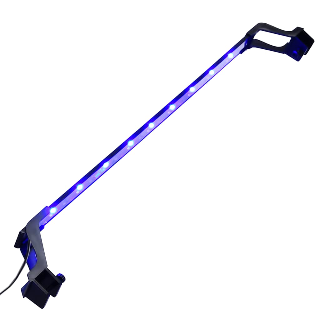 VidaXL lampe d'aquarium avec pinces LED 75-90 cm bleu et blanc
