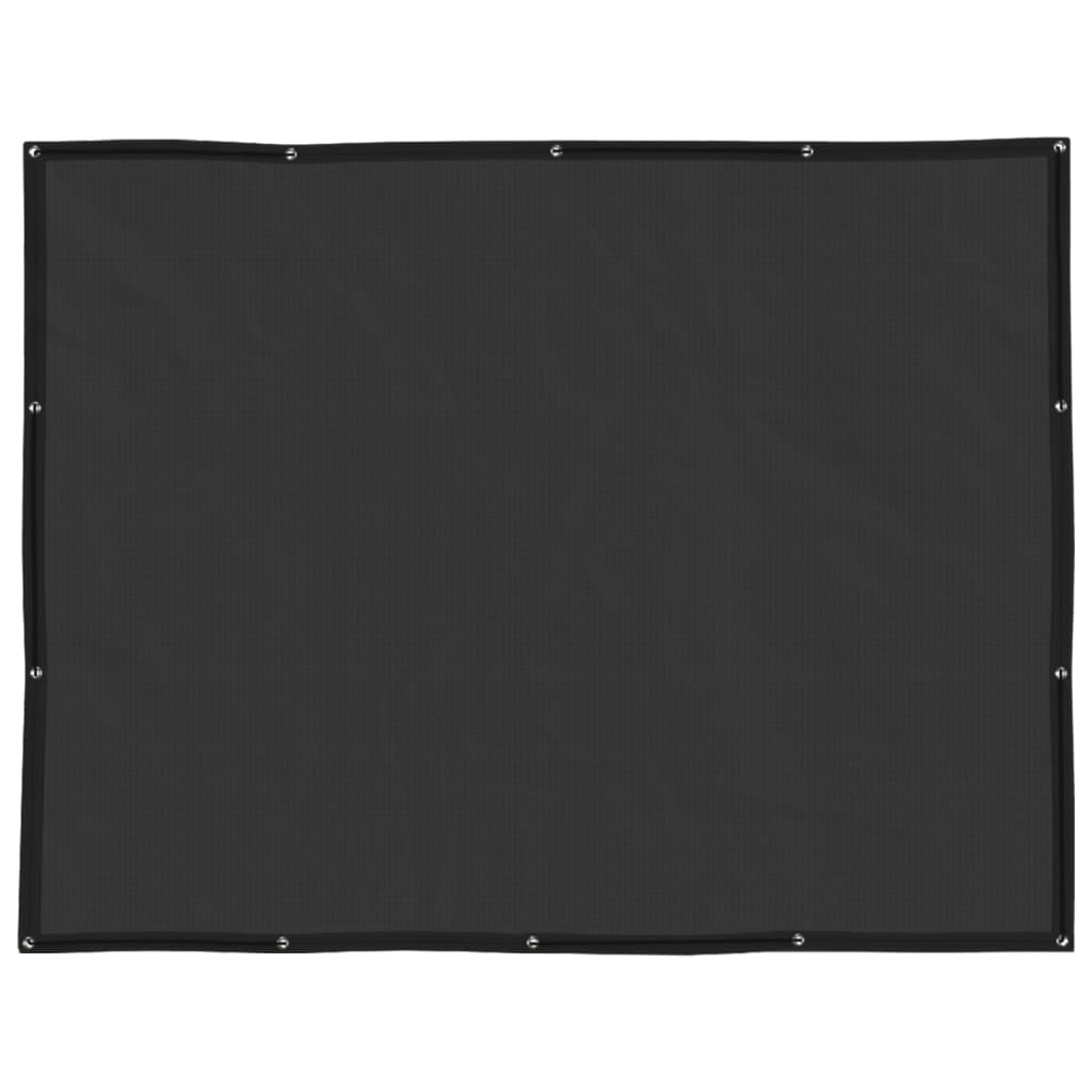 Réseau de bande-annonce Vidaxl 1.5x2,2 m Black HDPE